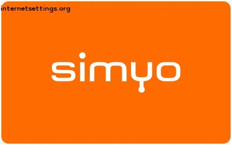 simyo apn settings.